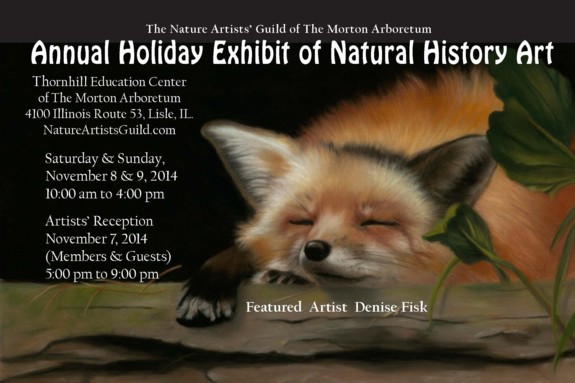 Nature Artists' Guild Postcard Holiday Exhibit 2014