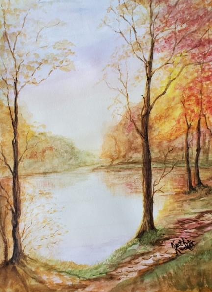 Fall, copyright Kathi Kuchler (one of a set of four seasons)